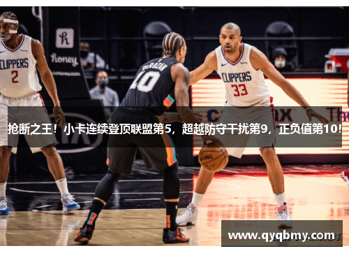 抢断之王！小卡连续登顶联盟第5，超越防守干扰第9，正负值第10！